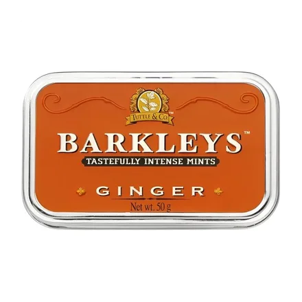 Barkleys Pastillas Sabor Jengibre 50g