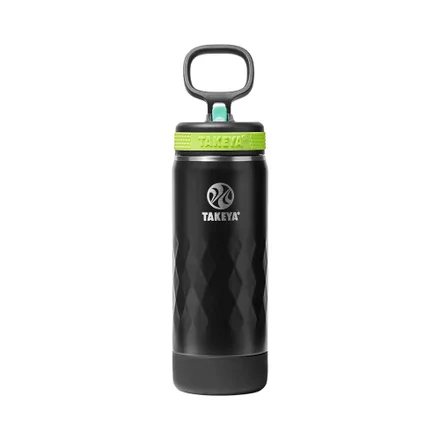 Botella Termica Takeya Kids Sport Water Bottle Straw Lid Night Glow 530ml
