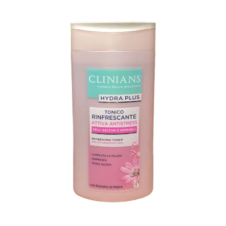 Tonico Clinians Hydra Plus Refrescante Attiva Antistress 200ml
