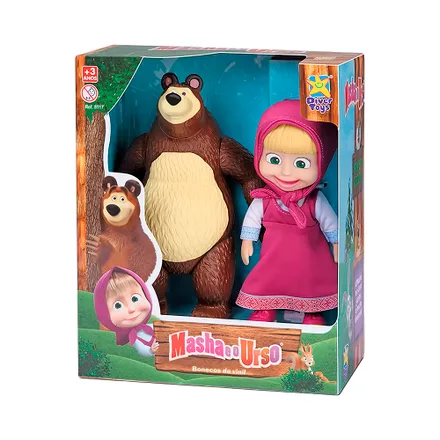 Munecos Divertoys Masha El Oso 8117