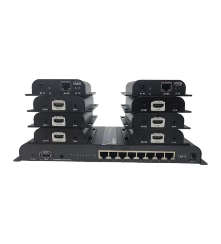 Hdmi Divisor Splitter 1X8 120M Ir Hdbitt
