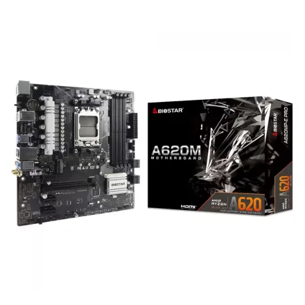 Placa Mae Biostar Pro Ddr 5 Socket AM5 Chipset A620 Atx