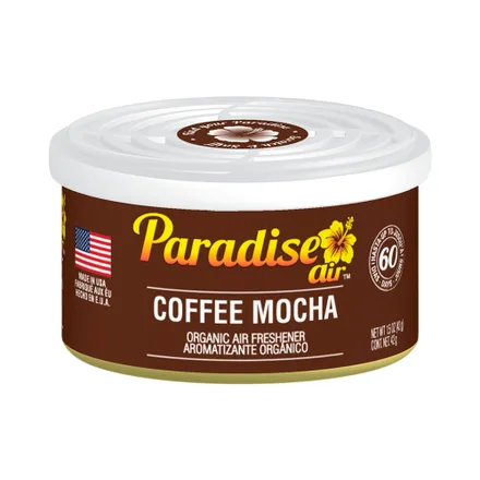 Ambientador Autos Paradise Org 041 Can Coffee Mocha
