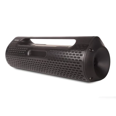 Caixa de Som Portátil Toshiba TY-WSP120/BLK Boombox Bluetooth/FM/Clock Preto