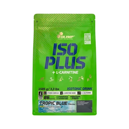 Suplemento Olimp Sport Nutrition Iso Plus Carnitine Tropic 1505 Gr