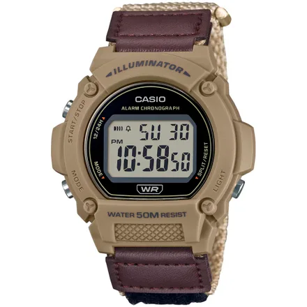 Relógio Masculino Casio W-219HB-5AVDF – Light Brown