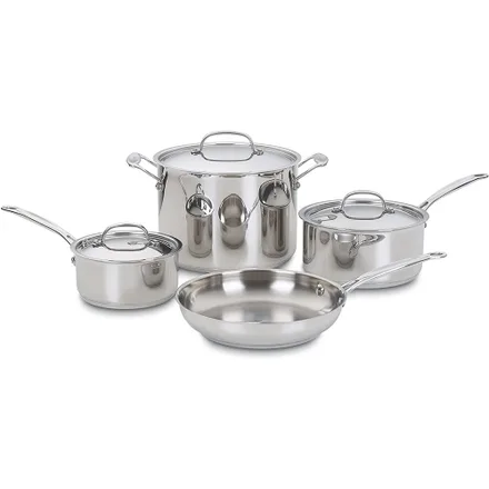 Jogo Panelas Cuisinart 77 7P1 Inox 7
