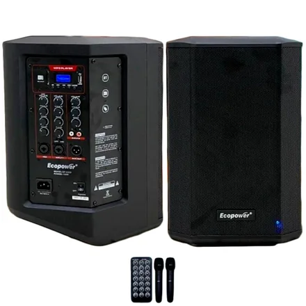 Speaker Eccopower Ep S323 8 Microfono