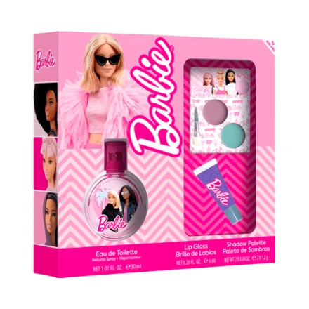 Set Perfume Infantil Barbie Edt Disney 9424 30ml