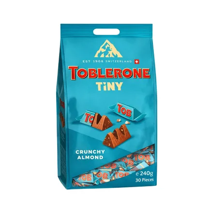 Chocolates Toblerone Tiny Crunchy Almond 240g