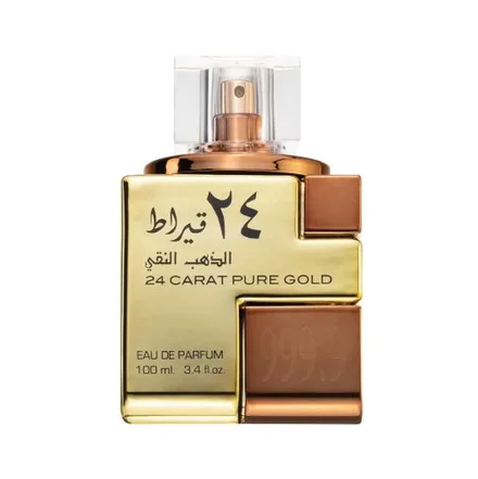 Perfume Lattafa 24 Carat Pure Gold Unisex Edp Agatres 100ml
