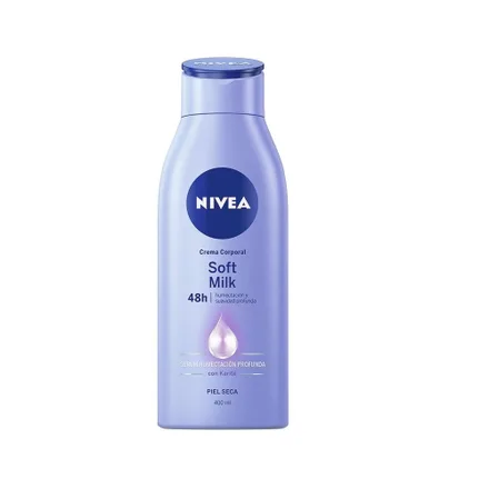 Cosmetico Nivea Body Soft Milk Piel Seca 400ml