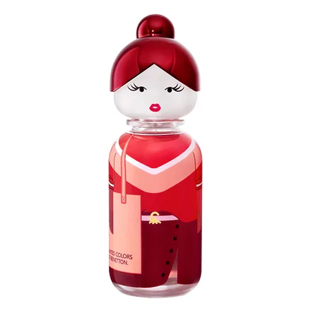 Perfume Benetton Sisterland Red Rose Eau Toilette Feminino 80ml