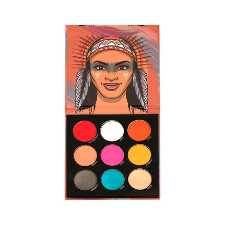 Paleta Sombras Phoera 9 Shade Rocky Gr