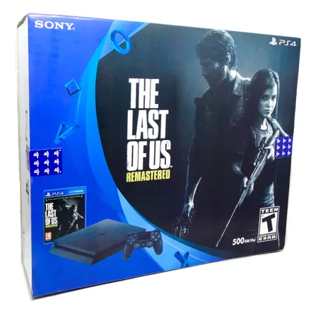Play 4 Slim Cartao Last Of Us