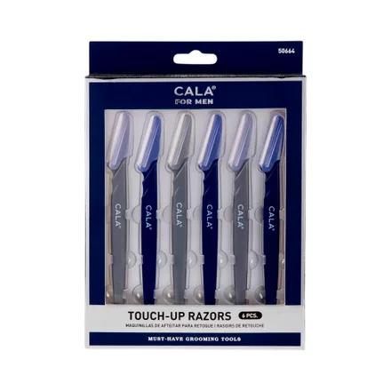 Set Perfilador Cejas Cala Men Up Razors 6 Piezas
