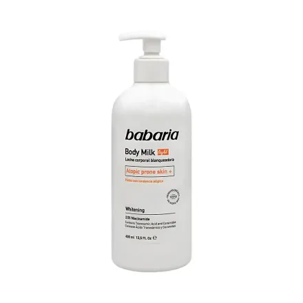 Leche Corporal Babaria Blanqueadora 400ml