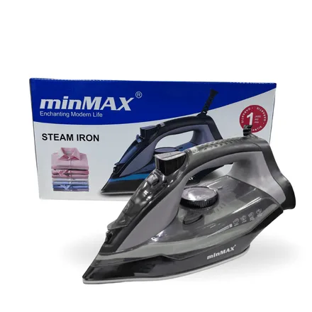 Ferro Eletrico Minmax Preto Reservatorio 200 360ml
