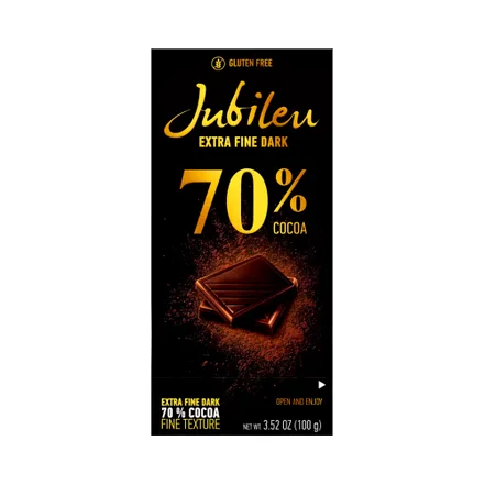 Chocolate Jubileu Extra Fine 70 Cacao 100 Gr