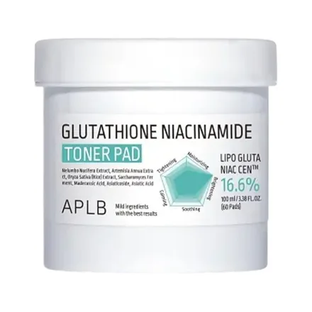 Pads Aplb Glutathione Niacimide Toner 60 Piezas