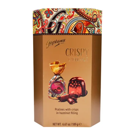 BOMBOM GOPLANA CRISPY CHOCO-NUT 189GR