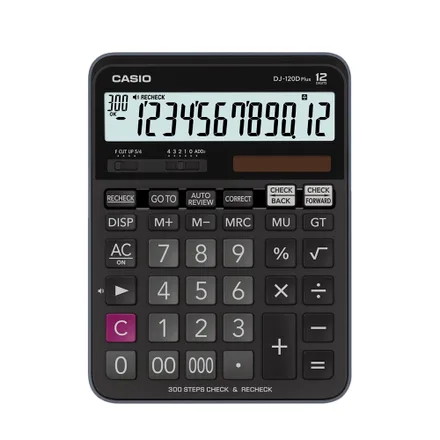 Calculadora Casio Dj 120 12 Digitos