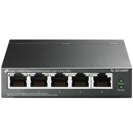 Switch Tl 5 Portas Ethernet 10 100 1000