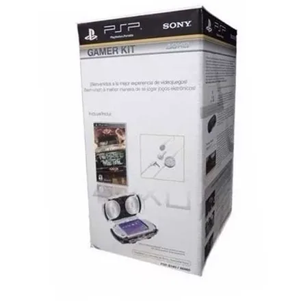 GAMER KIT PSP COM JOGO, CASE E FONE