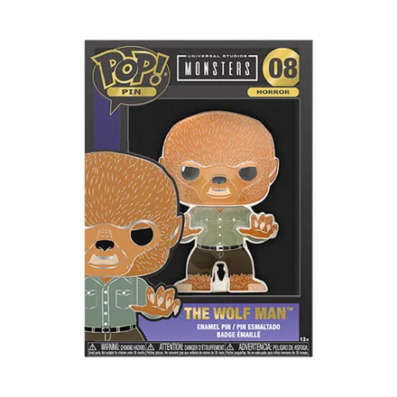 Pin Coleccion Funko Pop Universal Monsters Wolf Man 08