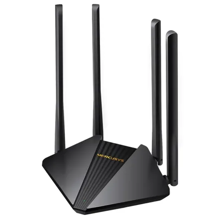 Router Wi-Fi Mercusys MR30G AC1200 4 Antenas DualBand Gigabit 2.4GHz/5GHz - Negro