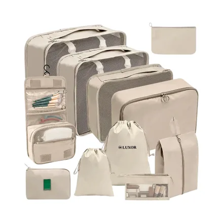 Organizadores Viaje Luxor Lx Omv 11 Piezas