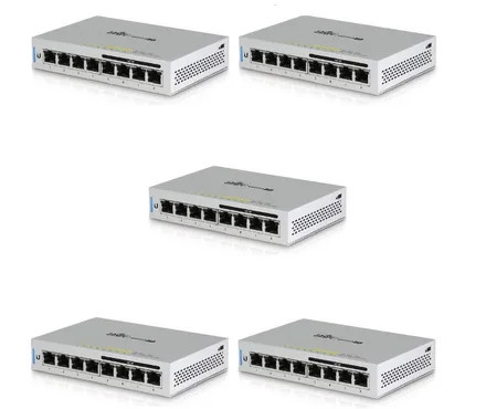 Ui Us 8 5 Pack Br Unifi Switch Portas Gb