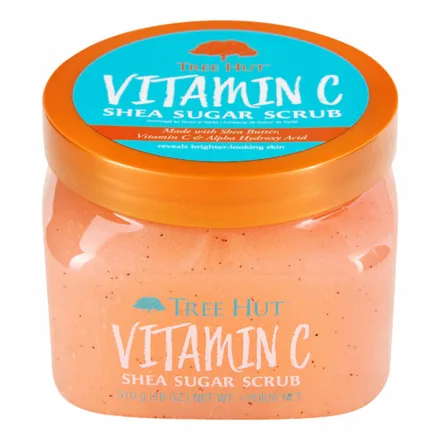 Exfoliante Corporal Tree Hub Vitamin Shea Sugar Scrub 510g