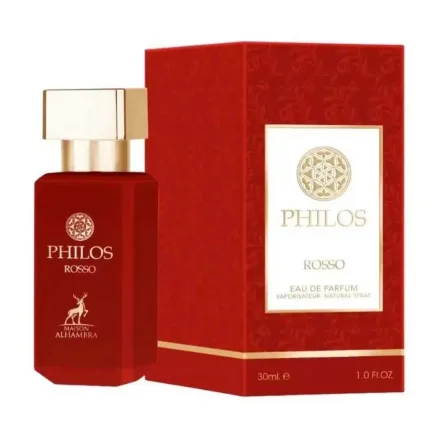 Perfume Maison Alhambra Philos Rosso Eau Parfum Unissex 30ml