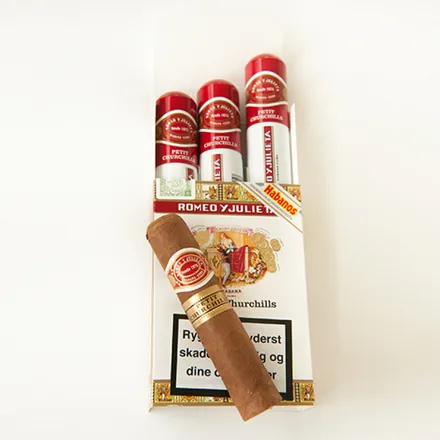 Romeo Julieta Petit Churchills Con 3 Tubo Aluminio