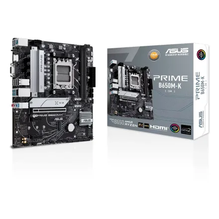 Placa Mae Prime Socket AM5 Chipset B650 Ddr 5 Atx