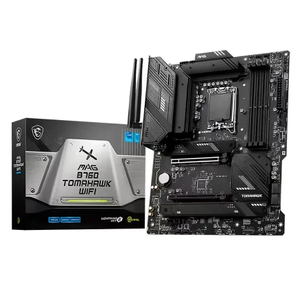 Placa Mae Msi B760 Mag Tomahawk Ddr 5 Socket Lga 1700 Chipset Atx