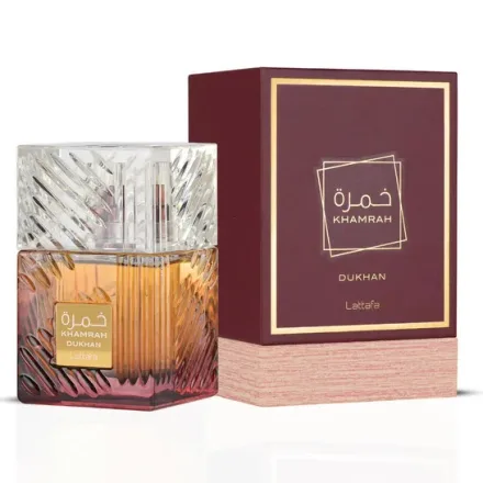 Perfume Lattafa Khamrah Dukhan Eau Parfum Unissex 100ml