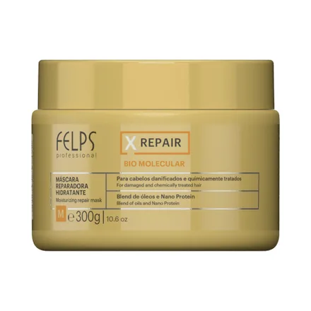 Mascara Capilar Felps Xrepair Biomolecular 300 Gr