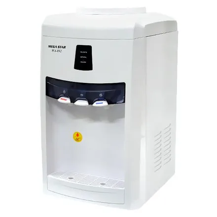 Bebedero de Mesa Megastar WA892B co Compresor Caliente – Natural – Frio/220V – Blanco