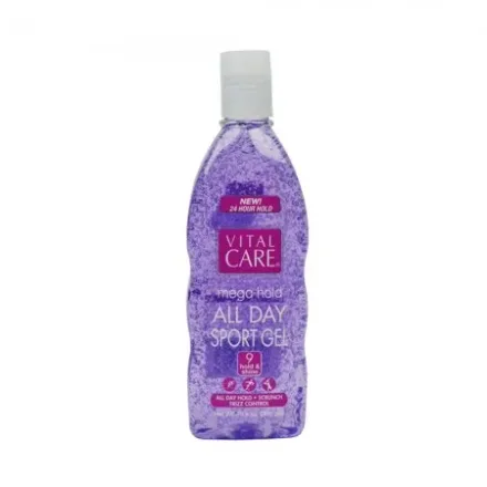 Gel Cabelo Vital Care Mega Hold All Day Sport 300g