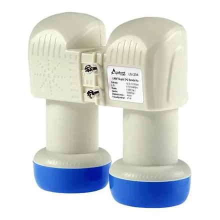 Lnb Audisat Ln 204 2 Plus Saidas Banda Ku