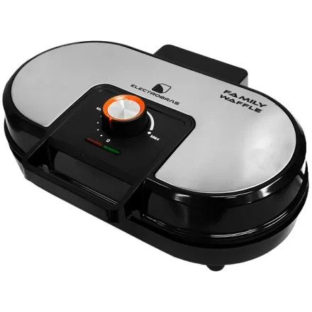 Maquina Waffles Electrobras Family Waffle Ebwf 02 Watts