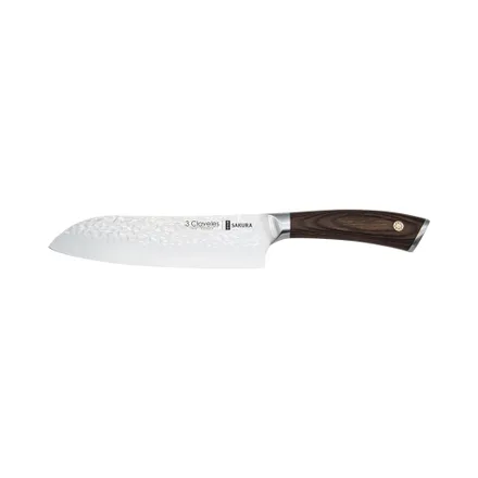 Cuchillo Cocina 3 Claveles 1018 Sakura Santoku Cm