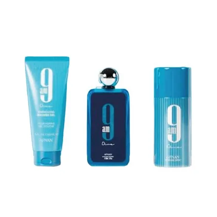 Set Afnan 9AM Dive 3 Piezas Masculino Agatres