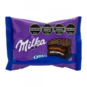 Alfajor Milka Triplo Torta Oreo 55g