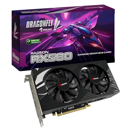 Placa Video Keepdata Dragonfly Radeon Rx 580 Gddr 5