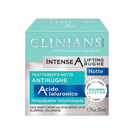 Creme Facial Clinians Noite Intensa Antirrugas 50ml