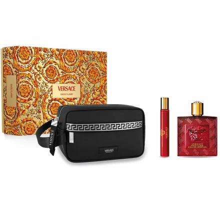 Perfume Versace Eros Flame Edp Masculino Estuche 100ml 10ml