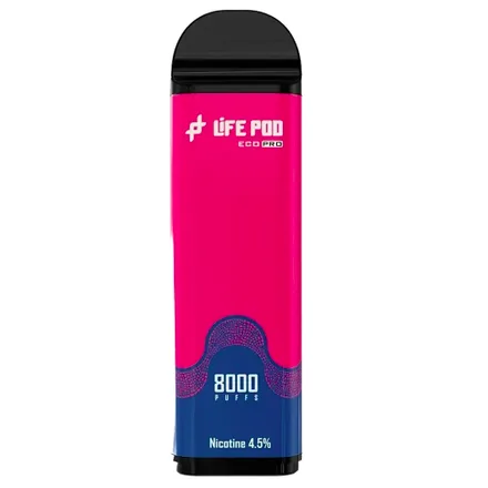 Vaper Desechable Life Pod Eco Pro 8000 Puffs Triple Berry